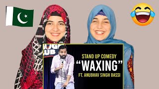 Waxing  Stand Up Comedy ft Anubhav Singh Bassi Pakistai Reaction [upl. by Aralomo]