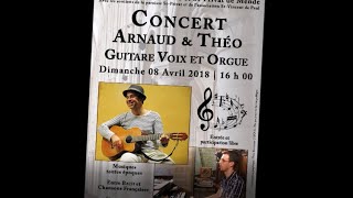 Concert dArnaud Solignac et Théo Salabert [upl. by Mientao707]