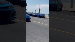 Rapid blue Zl1 1le sounds amazing zl1 supercharged carracing 6thgencamaro camarozl1 corvette [upl. by Ymaj716]