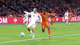 Jurrien Timber Was Amazing Vs Germany [upl. by Rosco334]