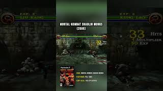 Who remembers Mortal Kombat Shaolin Monks on the PS2  🥋🔥 shorts [upl. by Yovonnda]