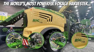 WORLDS MOST POWERFUL FORAGE HARVESTER — Krone BiG X 1180 [upl. by Narcho]