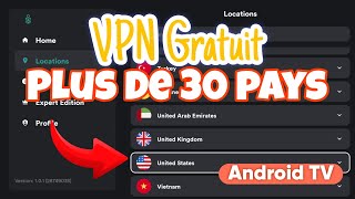 Comment Installer un VPN Gratuit sur Android TV en 2024 🚀 [upl. by Arron]