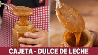 Cajeta  Como hacer Cajeta casera o Dulce de Leche [upl. by Ayama]