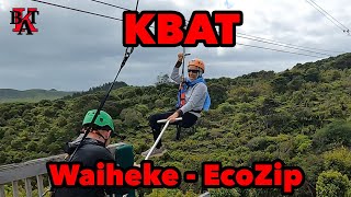 New Zealand Waiheke Island EcoZip Line [upl. by Anairuy982]