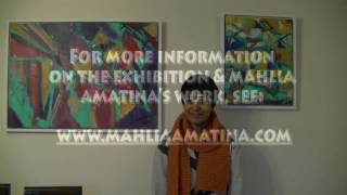 Artist Mahlia Amatina talks about Asperger’s for Art Exhibition ‘On a Spectrum’ [upl. by Yeltrab]