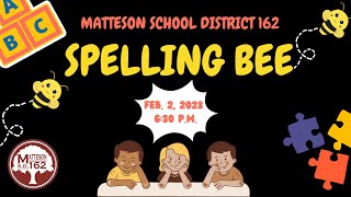 Matteson School District 162 Spelling Bee  2223 [upl. by Dilisio64]