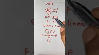 Trick to find hybridization State of Xe in XeF2 [upl. by Owen784]