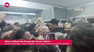 Ankara Adliyesinde Kılıçdaroğlu Davası İzdihamı [upl. by Dowling692]