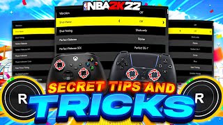 BEST SETTINGS TIPS and TRICKS for NBA 2K22 BECOME UNSTOPPABLE [upl. by Ecnahc210]