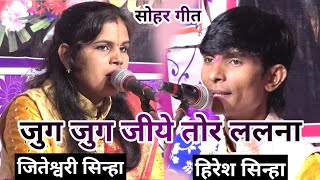 hiresh sinha cg song  हिरेश सिन्हा  जुग जुग जीये तोर ललना सोहर मंगल गीत [upl. by Neva]