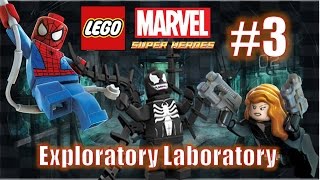 LEGO Marvel Super Heroes Wii U Part 3 Exploratory Laboratory [upl. by Aneres]