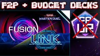 The BEST BUDGET Decks for Fusion x Link Festival [upl. by Ahkeber]