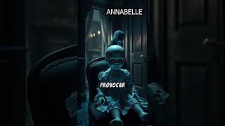 LA HISTORIA VERDADERA DETRAS DE LA MUÑECA MALDITA ANNABELLE CREATION shorts terror history [upl. by Lorita]