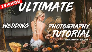 FREE 25 HOUR Wedding Photography Tutorial  Behind The Scenes at 10 Full Wedding Days [upl. by Allecnirp]