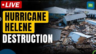 Smashed windows and wrecked cars Florida reeling in hurricane aftermath N18G [upl. by Eerased]