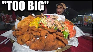 UNBEATABLE 10LB SEAFOOD PLATTER CHALLENGE  CRAZY Puerto Rican Seafood Challenge [upl. by Vona124]