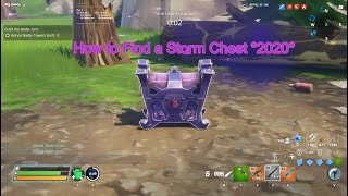 Air Quotes Plankerton Quest Where to find a Storm Chest [upl. by Irodim]