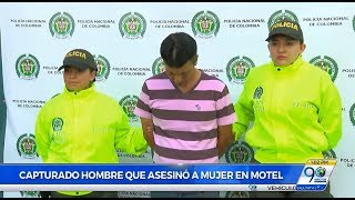 Febrero 8 2018 Capturado hombre sindicado de ahorcar a su expareja dentro de un motel en Cali [upl. by Spenser]