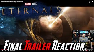 Marvels Eternals  Final Trailer Reaction [upl. by Marchal]