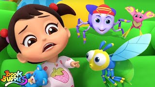 Bugs Bugs Bugs Song  Songs for Children  Funny Cartoons  Nursery Rhymes  Boom Buddies [upl. by Ethelstan]