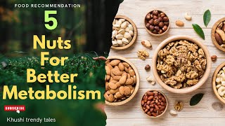 Add These Nuts For Faster Metabolism trending viralvideo healthyfood metabolism [upl. by Aikemal266]