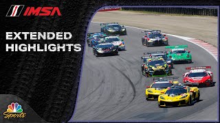 IMSA HIGHLIGHTS IMSA SportsCar Weekend Road America final  8424  Motorsports on NBC [upl. by Ntsyrk375]