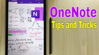 OneNote Top 10 Tips and Tricks  How to Use OneNote Effectively  Tab S6 Lite [upl. by Elexa]