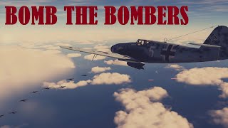 How Messerschmitt Bf109s Bombed B17s [upl. by Norvin115]