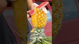 Amazing HighSugar Pineapple Cutting Skills [upl. by Tarton]