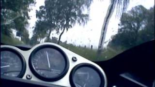 Kawasaki Ninja FastRun in Germany Onboard Zx9R ZX900b [upl. by Egoreg257]