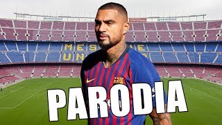 Canción Prince Boateng Fichaje Barça Parodia Paulo Londra  Adan y Eva [upl. by Jotham]