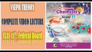 Lec 2 Valence shell electron pair repulsion theory VSEPR Theory  Chemical Bonding  Federal [upl. by Banna]