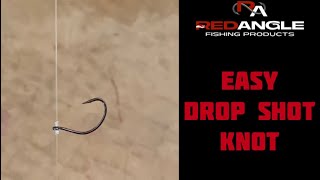 How To Tie A Drop Shot Knot  Quick And Easy [upl. by Sivrad621]