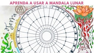 Passo a passo como usar a Mandala Lunar [upl. by Sillaw72]