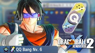 Como criar um QQ Bang nível 6  Dragon Ball Xenoverse 2 [upl. by Epuladaugairam]