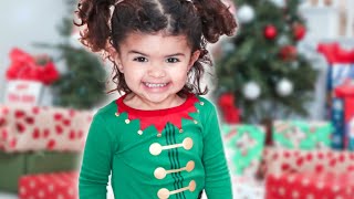 2 Year Old Abellas First Christmas At Home [upl. by Thagard]