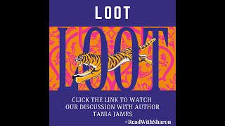 ReadWithSharon LOOT Book Club Discussion with author Tania James [upl. by Alicia]