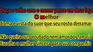 Karaokê Conselho ao filho adulto Catuaba com Amendoim [upl. by Dubois]