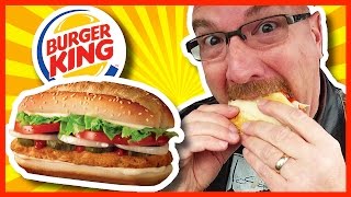 Burger King 🍔👑 Ultimate Original Chicken Sandwich Review 🍔👑 [upl. by Barr21]