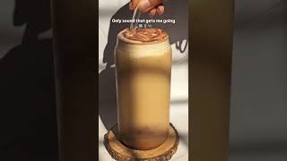 Coffee ASMR  iced coffee  trending asmrcoffee coffee icedlatte [upl. by Erodisi]