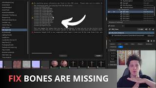 FIX the Following Bones Are Missing from The Bind Pose When Importing FBX in UE 5 [upl. by Deyas]