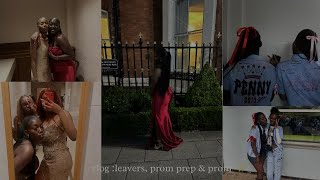 VLOG  LEAVERS DAY PROM amp PREP  hair nails lashes ect ✨ [upl. by Lowrance28]