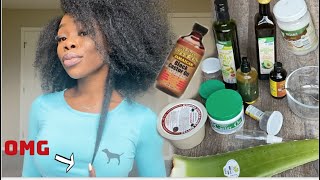 3 WAYS TO MIX OILS  ALEO VERA FOR MASSIVE HAIR GROWTH  7 OILS FOR LONGER THICKER HEALTHIER HAIR [upl. by Lleddaw]