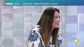 Marco Tarquinio vorrebbe sciogliere la Nato Pina Picierno prende le distanze quotNon è la [upl. by Eniamzaj50]