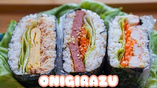 ONIGIRAZU  Sushi Sandwich [upl. by Ransome903]