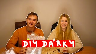 DIY DÁRKY NA VÁNOCE Aneb Jak si vyrobit Mýdlo Svíčku či Sůl Kuba a Danča [upl. by Xirtaeb496]