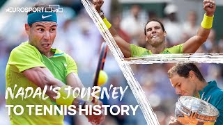 Rafa Nadals Journey To His Historic 14th French Open Title  RolandGarros 2022  Eurosport Tennis [upl. by Swarts]