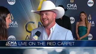 Cody Johnson CMA Awards Red Carpet 2023 [upl. by Nnylodnewg]