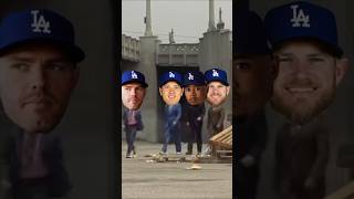 Dodgers vs Yankees  HUGE FIGHT Funny  WORLD SERIES funny baseball memes [upl. by Aihsema]